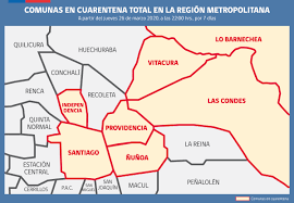 Santiago dispone del aeropuerto comodoro arturo merino benitez. Gobierno De Chile Aplica Cuarentena A 7 Comunas De Santiago Noticias Telesur