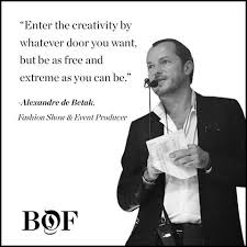 Alexandre De Betak Fashion S Wizard Producer Event Producer Creative Class Fashion