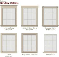 Windows Window Trim Exterior Window Trim Styles Interior Window Trim