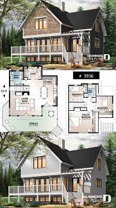 Discover The Plan 3936 Cotswold Which Will Please You For Its 3 Bedrooms And For Its Vacation And Waterfront Styles Cottage House Plans Sims House Design Model House Plan