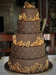 Motivtorten Selber Machen Braun Und Gold Schoko Torte Tortendeko Selber Machen Motivtorten Selber Machen Hochzeitstorte Selber Machen Motivtorten
