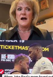 Paul Heyman Mother Jake Paul