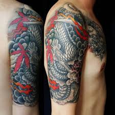 People in chinese culture worship the dragon in hopes of rain and good harvest weather. 20 Mystical Dragon Tattoos And Their Meanings By Inkdoneright Noteworthy The Journal Blog