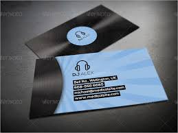 With vistaprint your custom dj business cards order is absolutely guaranteed. 32 Dj Business Card Templates Free Download Creativetemplate