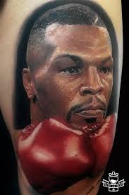 Mike Tyson Realism Tattoo Portrait Tattoo Hyper Realistic Tattoo