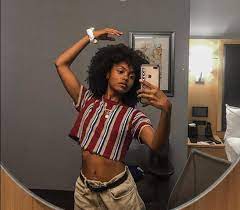 Kacentage Black Girl Aesthetic Natural Hair Styles Cute Summer Outfits