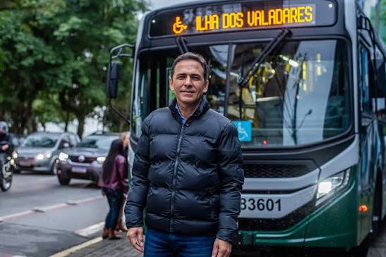 Paranaguá inicia testes com novo ônibus na Ilha dos Valadares