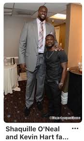 3 shaqs store 2 yaos. Pin By Patb On Celebrities Shaquille O Neal Kevin Hart Celebrities