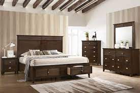 Western 5 Piece Queen Bedroom Set With 32 Led Tv At Gardner White Tempat Tidur Set Tempat Tidur Dipan