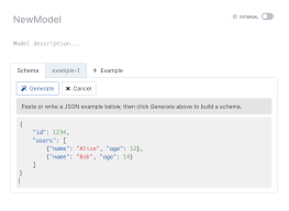 Generate Json Response In Stoplight The First Cry Of Atom