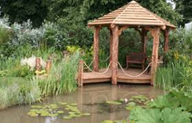 The wooden frame is treated with preservative and sand is poured at the base of the pond before putting in the pond liner (the sand functions as an underlay material to prevent tears by rocks). Bbc Gardening Gardening Guides Techniques Building A Pond