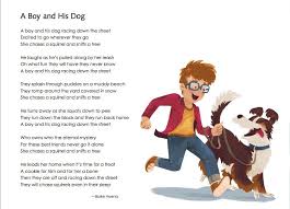 A Boy And His Dog Poem Kids Poems Dog Poems Pet Bereavement