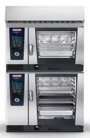 The single island style commercial kitchen exhaust hoods are the perfect solution when used over a single row of cooking equipment in an commercial heat & condensation exhaust hood system. Rational Ultravent Plus Condensation Hood Xs Combi