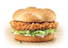Kfc Zinger Burger Copycat Recipe Fast Food Recipes Recipe Chicken Fillet Recipes Chicken Burgers Recipe Recipes