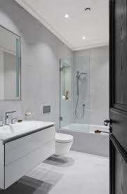 Total gray afterward white and see how soft and soothing your bathroom can look. Subtle White Grey Bathrooms Concept Design