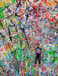 An exceptional case is graffiti artist david choe, who accepted payment in shares for painting graffiti art in the headquarters of a fledgling facebook. Artist Talks Creating The World S Largest Painting