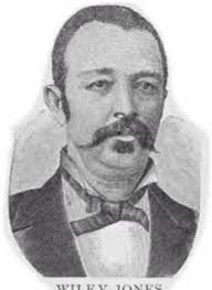 Shandy Wesley Jones (born December 20, 1816 in Huntsville) was a member of  the Alabama House of Representatives from 1868 to 1870 and the first  African-American elected official from Tuscaloosa County. Jones,