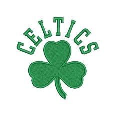 I show the boston celtics franchise history logo evolution. Boston Celtics Embroidery Design Instant Download
