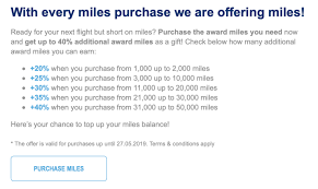 Aegean Miles Bonus Buy Miles 40 Bonus Samchui Com