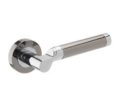 Types, positions and best handles. Black Nickel Door Handles On Rose H750043d Handle King Uk