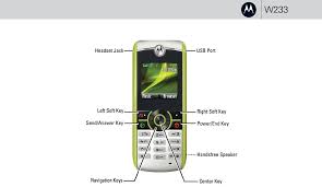 Manual Motorola W233 RENEW (page 1 of ...