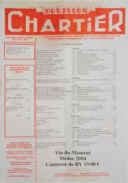Le Bouillon Chartier In Sympathy With Dog House And Igloo Parisian Bistro Sympathy Menu