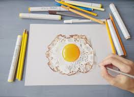 Siapkan kertas putih kosong, pensil hb, dan pensil 2b. Kreatif Goresan Pensil Hasilkan Lukisan 3d Menawan