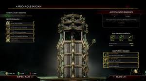 You can also properly unlock this fatality by completing the first round of his character towers in the towers of time, which is the top left island. Mortal Kombat 11 How To Afk Farm For Koins Souls Hearts Pc Cheats Guide Gameranx