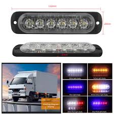 Led 18w Polis Isiklari 12v 24v 6 Led Arac Acil Kamyon Yan Flasli Uyari Lambasi Acil Durum Icin Araba Isiklari Acti Araba Motosiklet Kamyon Sinyal Lambasi Aliexpress