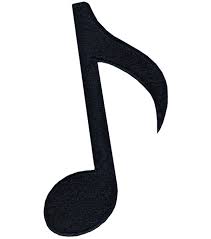 Wrights Iron On Appliques Black Musical Note 3"X2" 1 Pkg | JOANN
