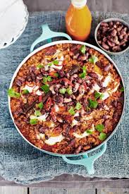 Chili con carne wird immer so ne paste? Chili Con Carne Jamie Oliver Gerostete Kidneybohnen Sauerrahm Chili Con Carne Con Carne Chilli Con Carne