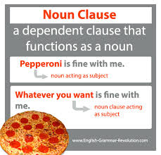 Conjunctions are words that join other words, phrases, clauses, and ideas together. Noun Clauses Are Subordinate Clauses
