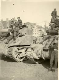 De asmogendheden en de geallieerden. Diksmuide Tweede Wereldoorlog Bevrijding 07 September 1944