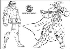 Scorpion · prehistoric scorpion from scorpions . Cyrax Vs Raiden From Mortal Kombat Coloring Page Coloring Pages Color Mortal Kombat
