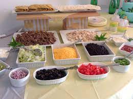 Pin By Beth Sumerlin O Briant On Samantha S Baby Shower Baby Shower Desserts Taco Bar Food