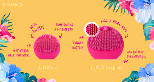 product comparison foreo luna play vs foreo luna play plus