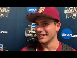 FSU starting pitcher Drew Parrish