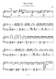 Free Bts Stay Gold Piano Sheet Music Piano Sheet Music Free Piano Songs Sheet Music Piano Sheet Music