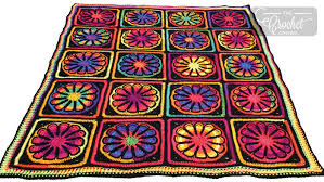 These gorgeous crochet throws in the pictures below will make a very stylish and elegant addition to your home. Crochet Flower Power Afghan Pattern The Crochet Crowd