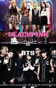 I'm an army and a blink but my answer would be bts. Schwarzrosa Bts Amp Bts Kostumblackpink Schwarzrosa Papel De Parede Kpop Bts Papel De Parede Foto Jimin