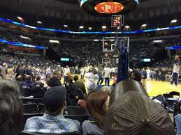 Fedex Forum Section 109 Row E Seat 1 Home Of Memphis