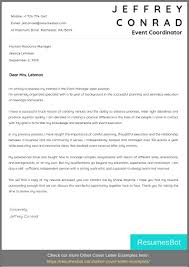 Event Coordinator Cover Letter Samples Templates Pdf Word 2021 Event Coordinator Cover Letters Rb
