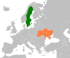 The flag of ukraine is a banner of two equally sized horizontal bands of blue and yellow (constitution of ukraine, article 20). Sweden Ukraine Relations Wikipedia