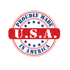 Made in USA Logo Design — Vector, Royalty-Free