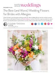 With the help of two experts, we decode common wedding dress codes, and provide outfit ideas for any event. Advice To Brides With Allergies On Martha Stewart Weddings Bride Blossom