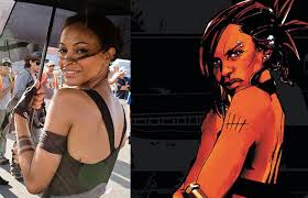 Her name might not be the first one you think of when you muse on the most legendary heroines in science fiction. Zoe Saldana In The Losers Multi Cultural Cooking Network