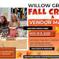 Willow Grove Fall Craft and Vendor Market event image