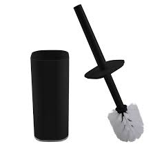 Bliss acrylic canisters with lids. Bath Bliss Acrylic Square Toilet Brush Set In Black 3 6 X 3 6 X 15 2 Overstock 32759867