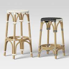 4 out of 5 stars with 1 ratings. Perry Rattan Woven Stool Collection Threshold Target