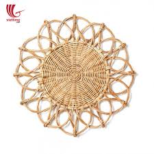 Perficap handmade rattan placemats kitchen placemats woven placemats heat resistant mats insulation mats for kitchen dining table（set of 4 ） (18cm/7.1 inches). 67 Best Charger Plates Ideas Charger Plates Wedding Table Wedding Decorations